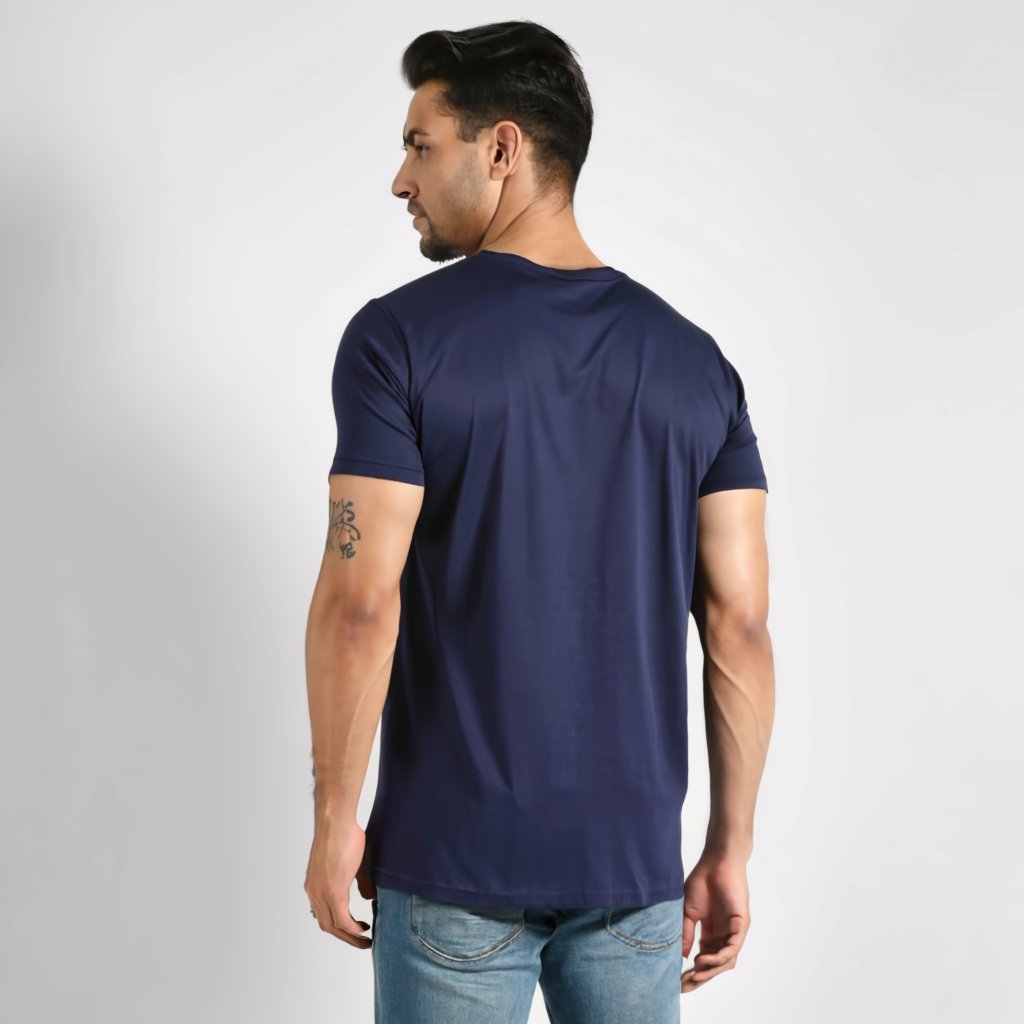 Ultra Soft Comfy Fit Navy Blue T-shirt